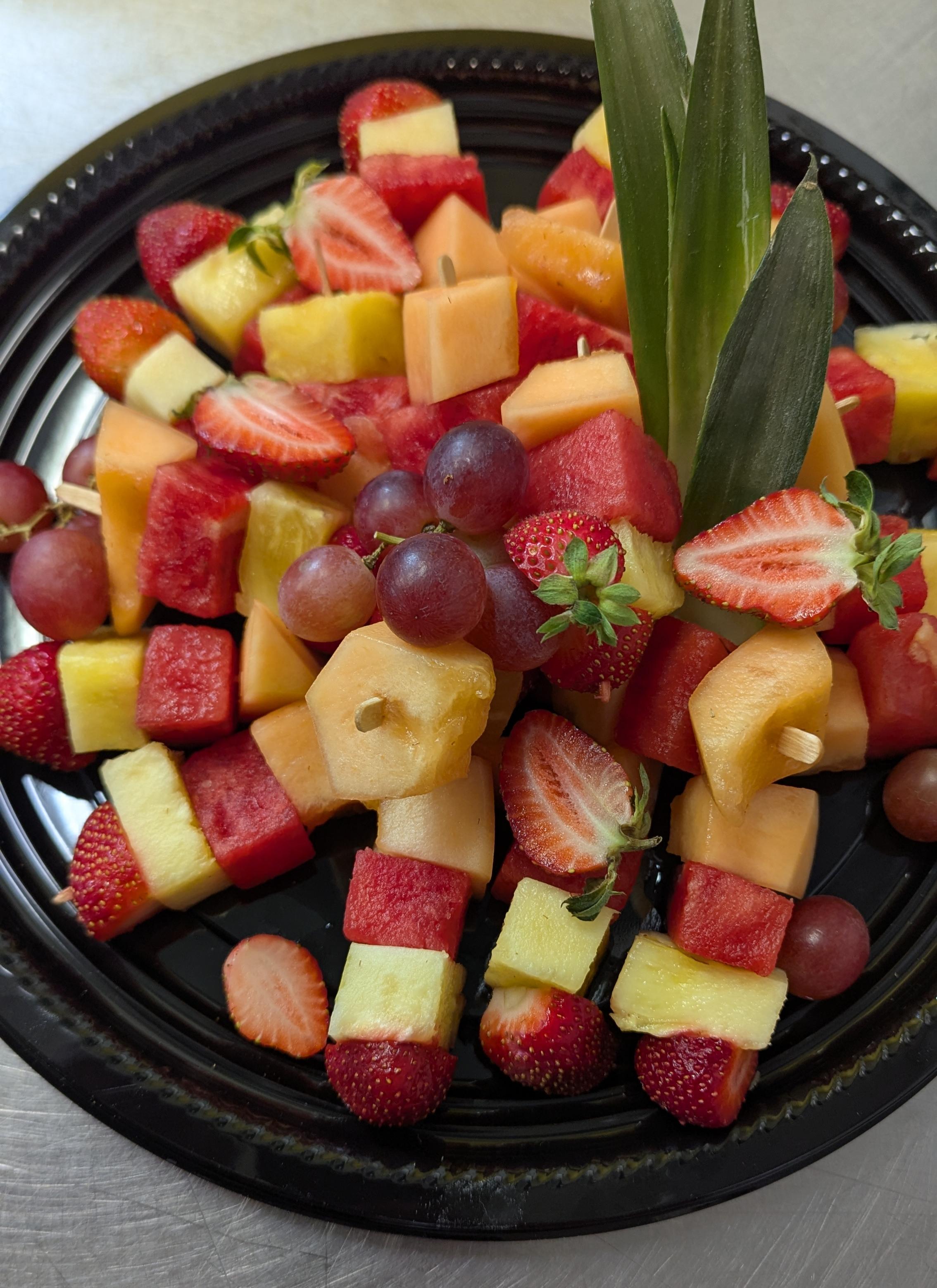 Plateau de Fruits en brochette