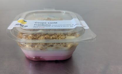 Coupe santé  framboise